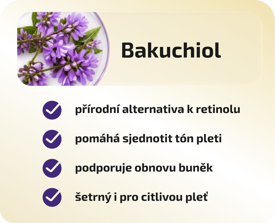 Ranní rutina s Bakuchiol Day & Night Cream